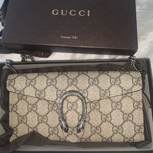 Gucci Supreme Dionysus Wallet On Chain mini bag